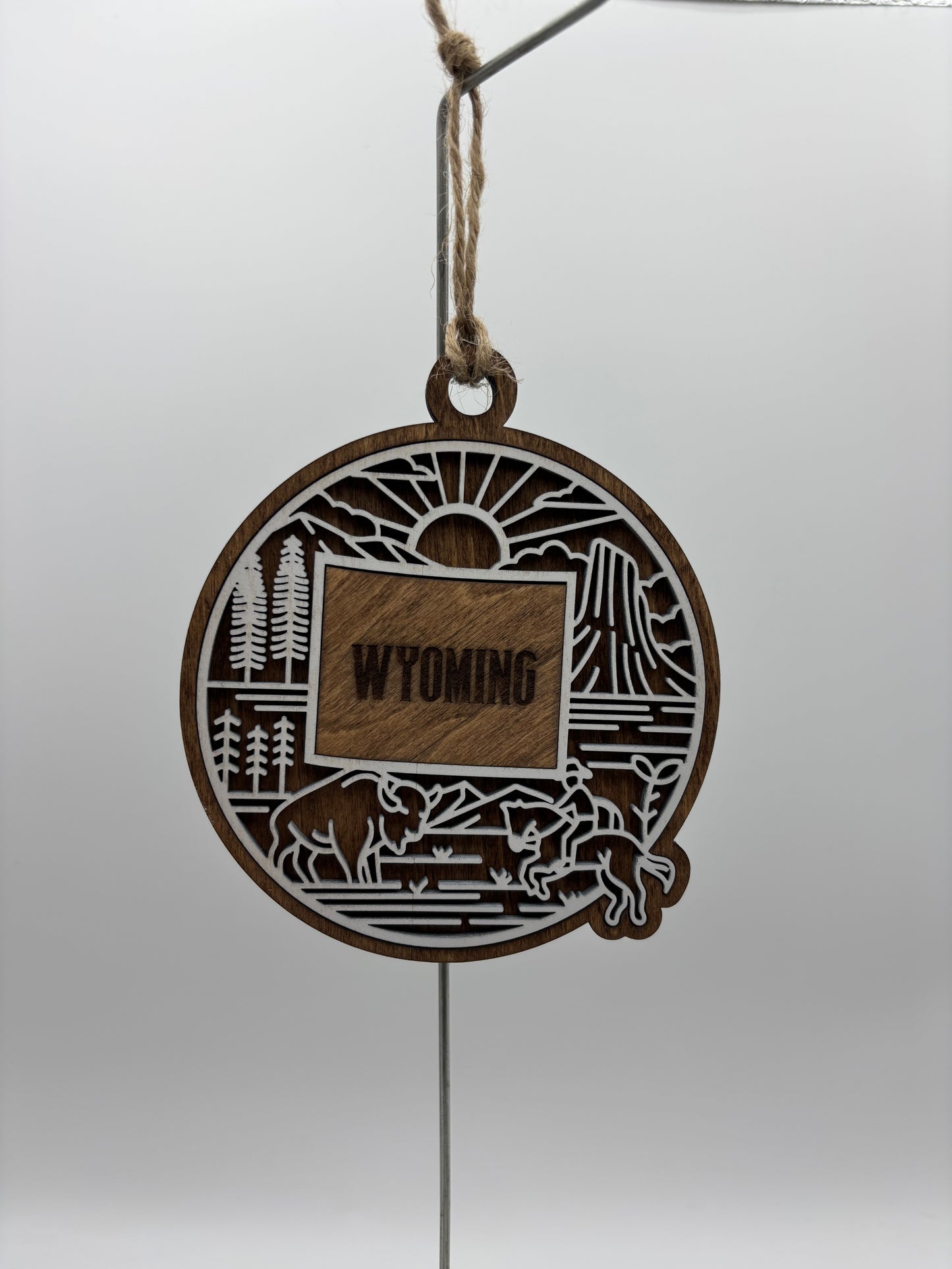 Wyoming ornament