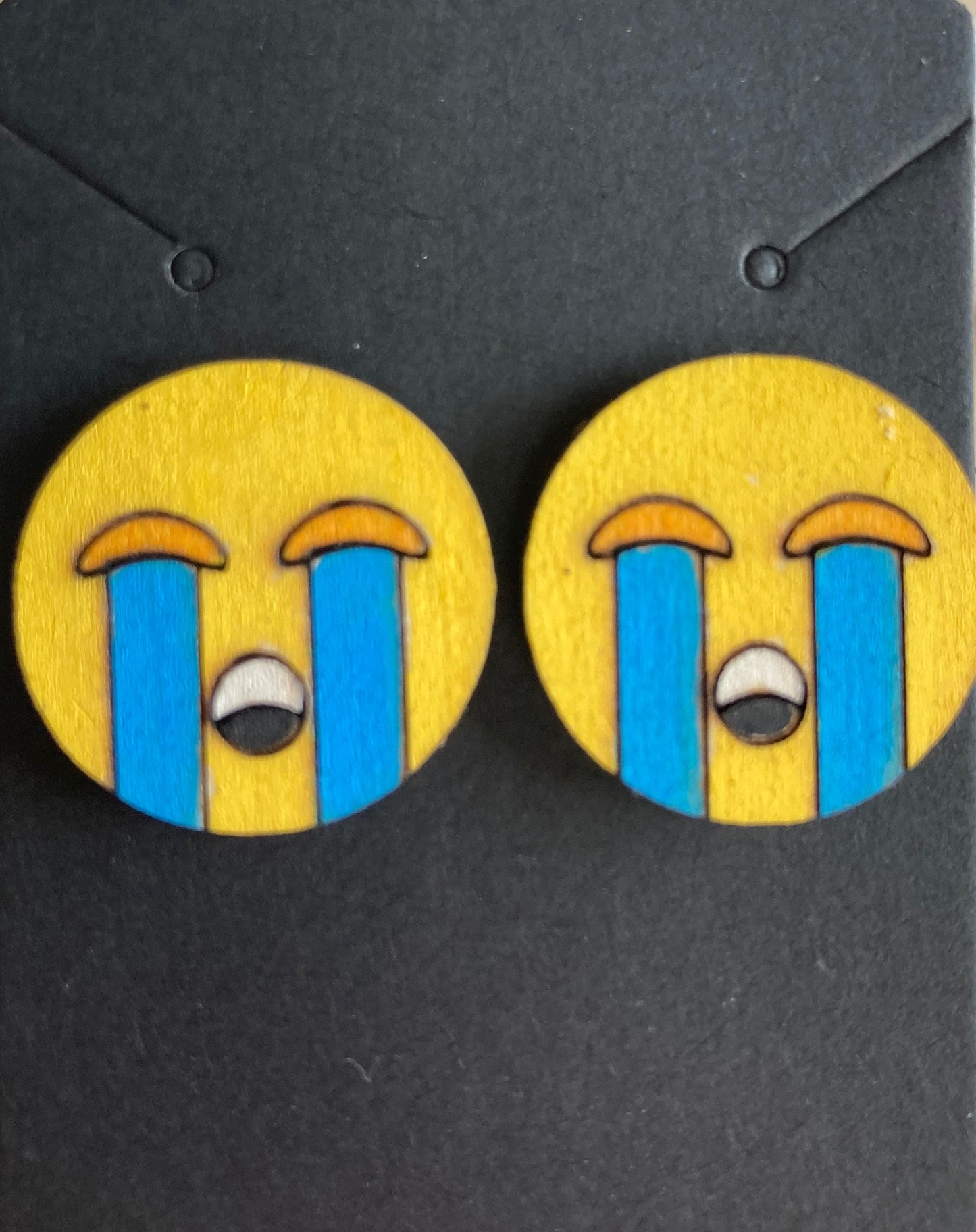Emoji earrings