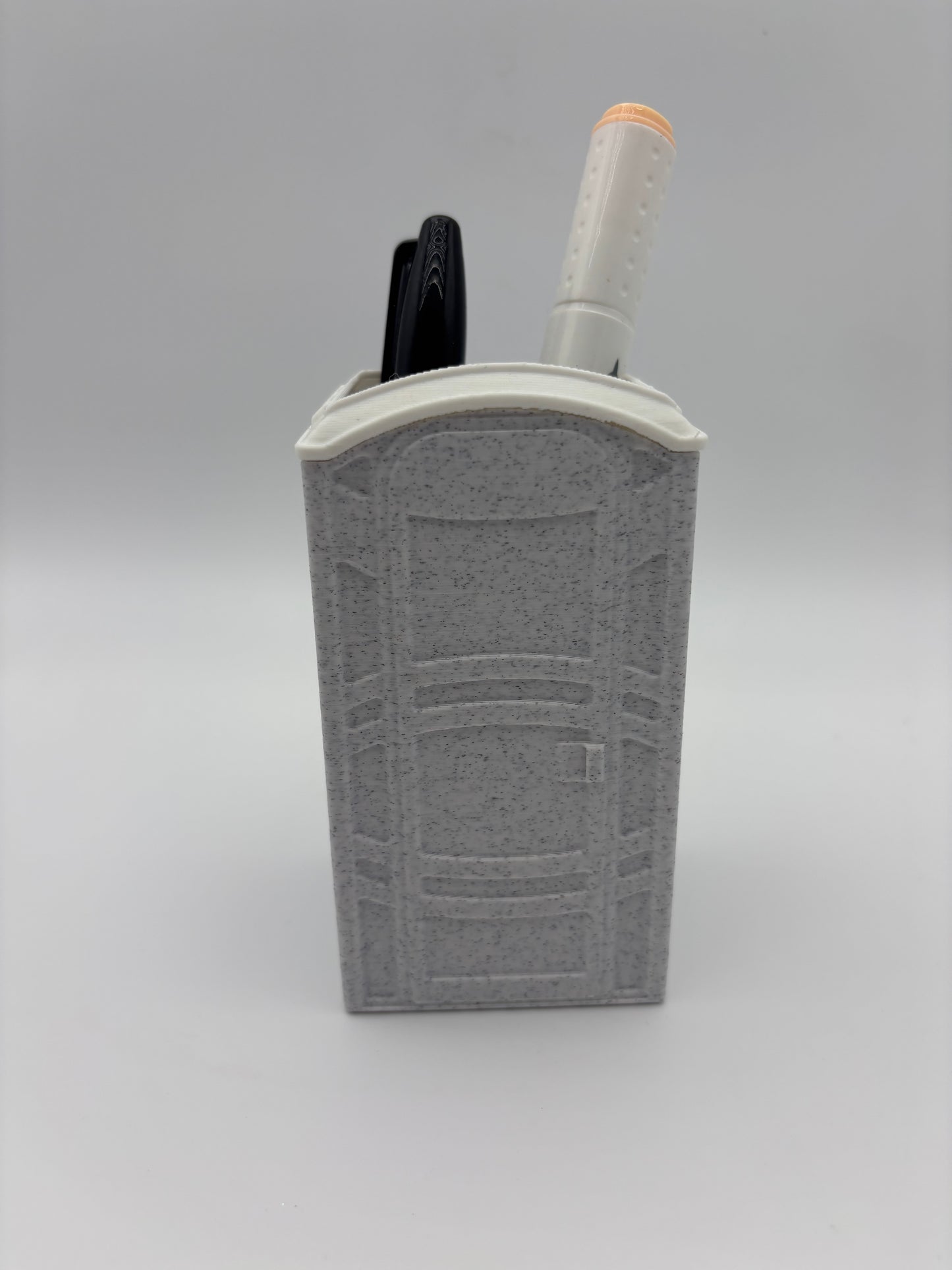Porta potty pencil holders 