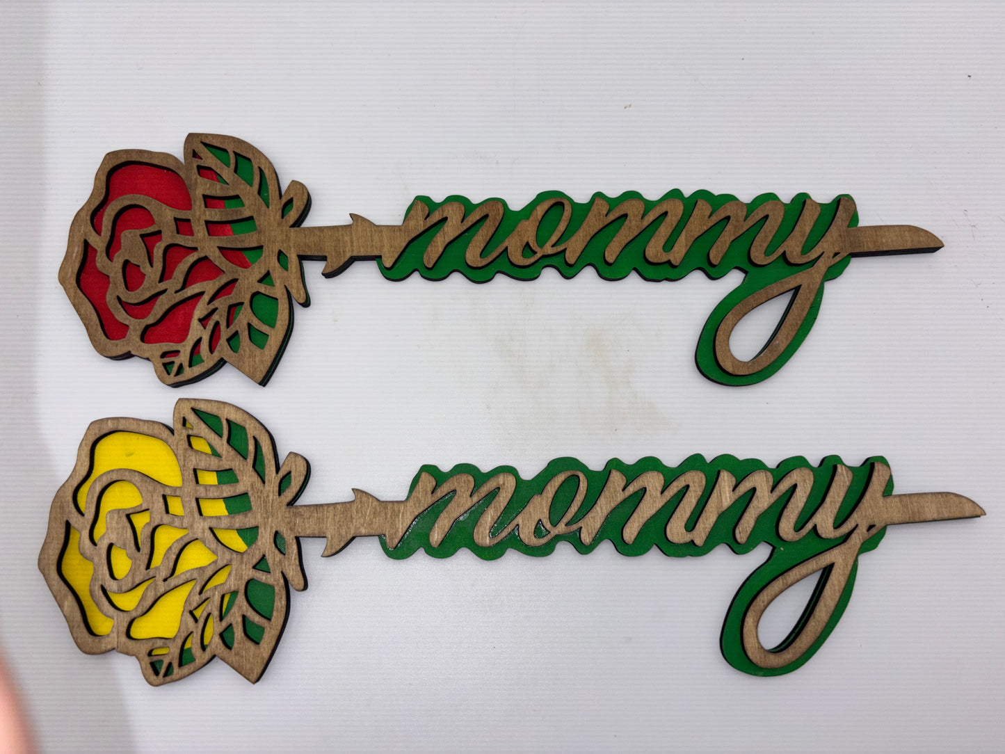 Mommy Wood Rose