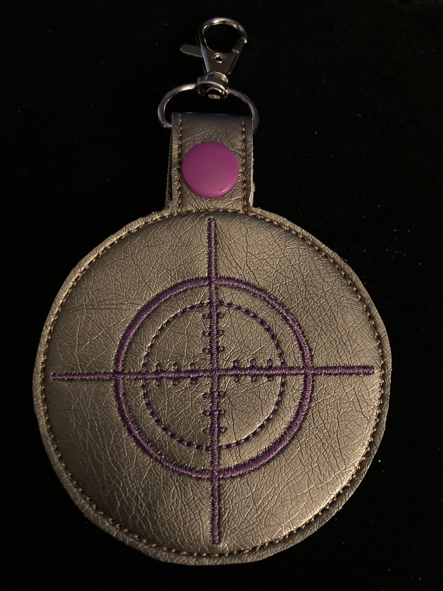 Target shooting keychain
