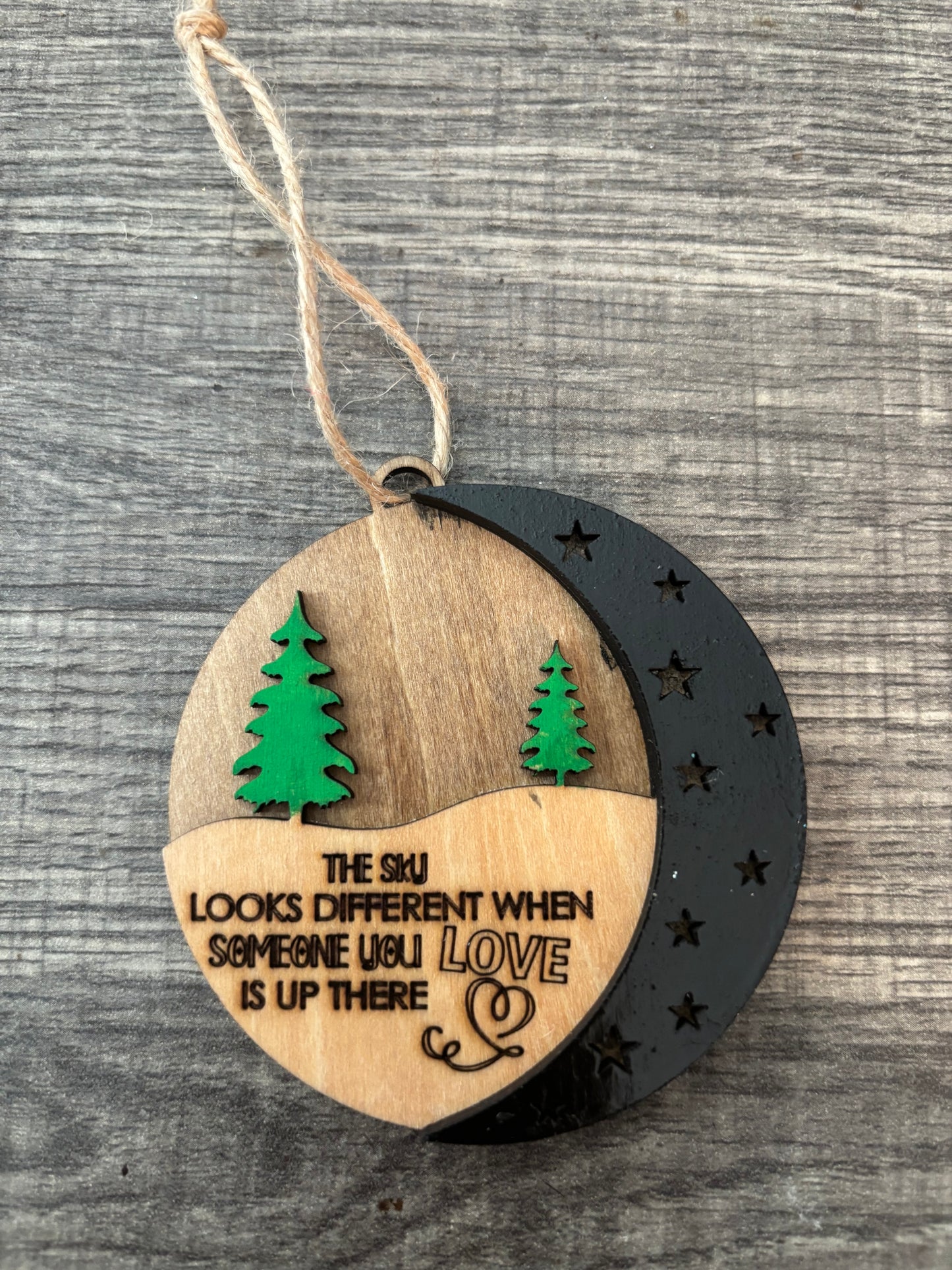 Someone up there ornament