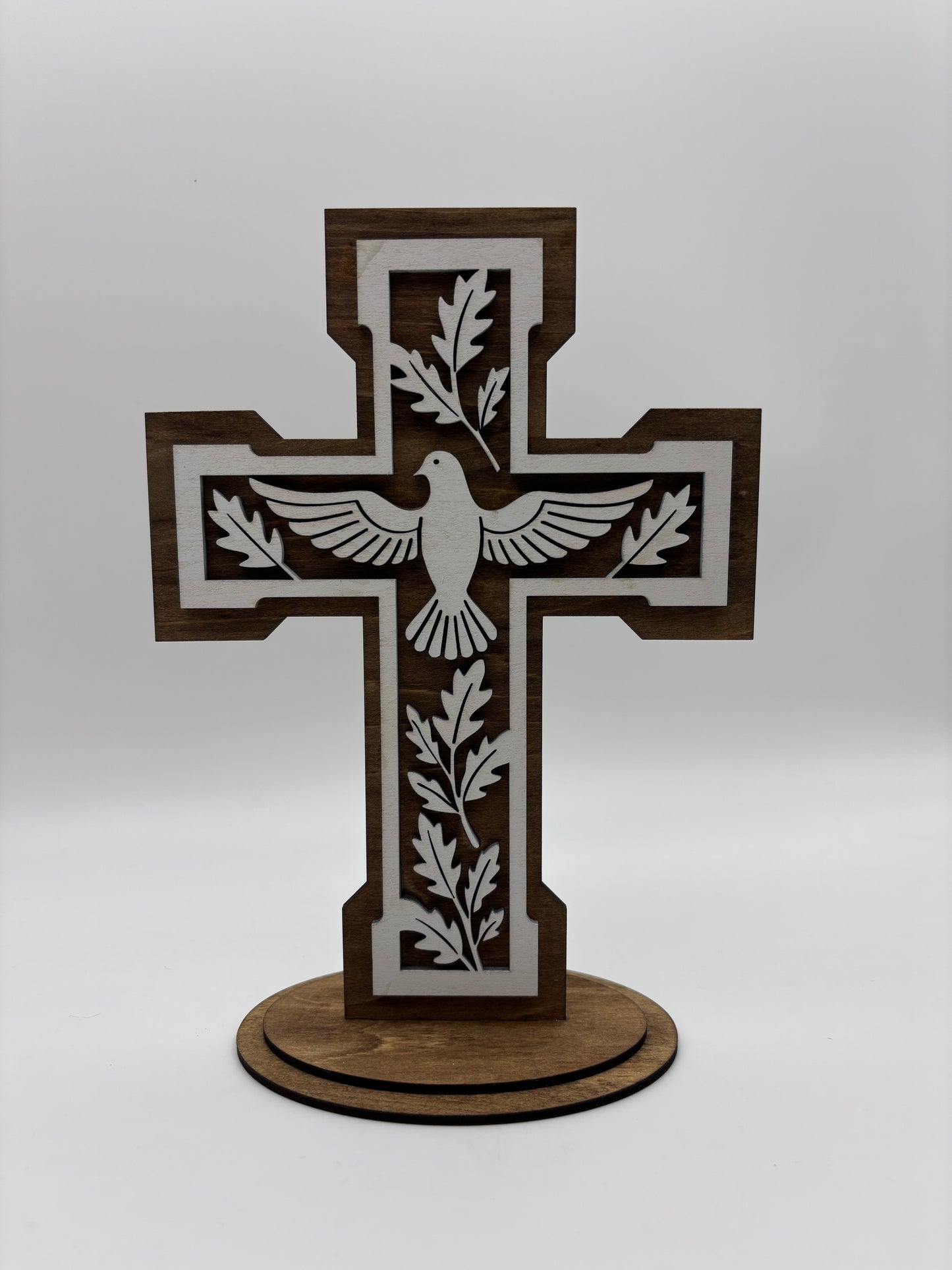 Cross with a dove