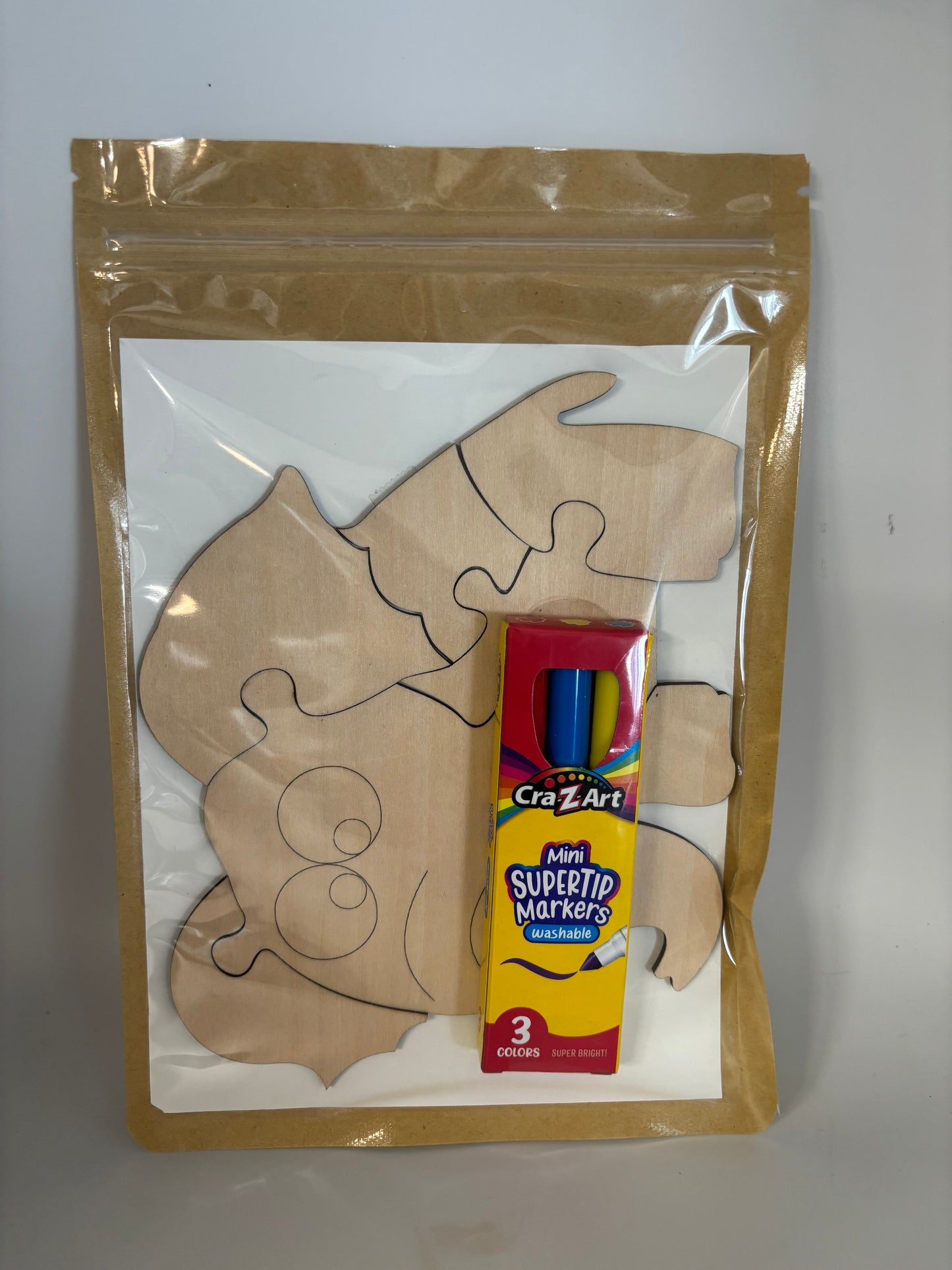Elephant puzzle kit