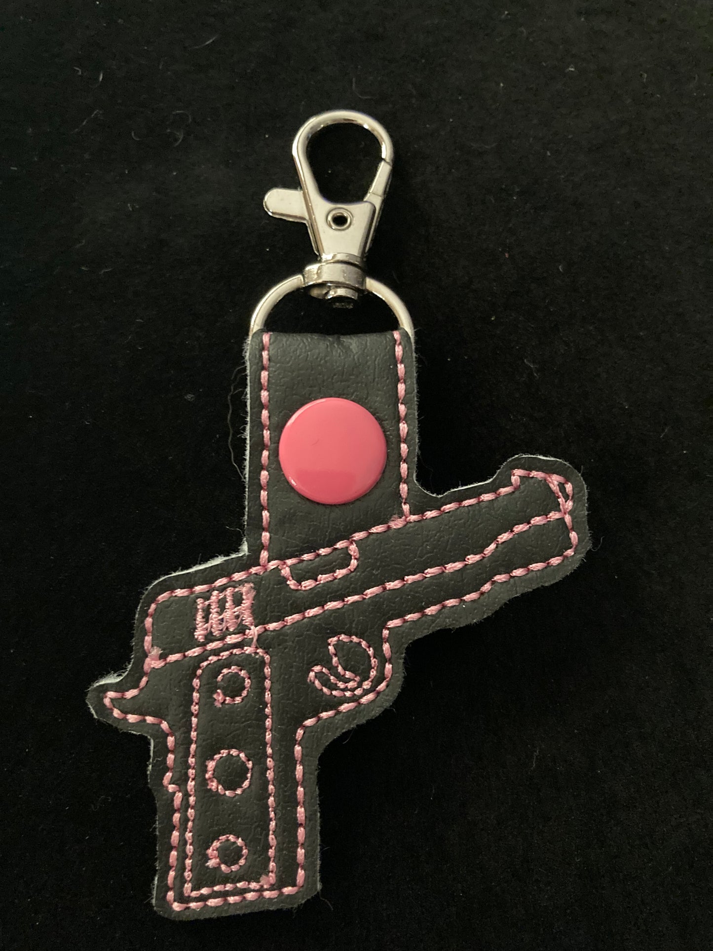 Pistol keychain