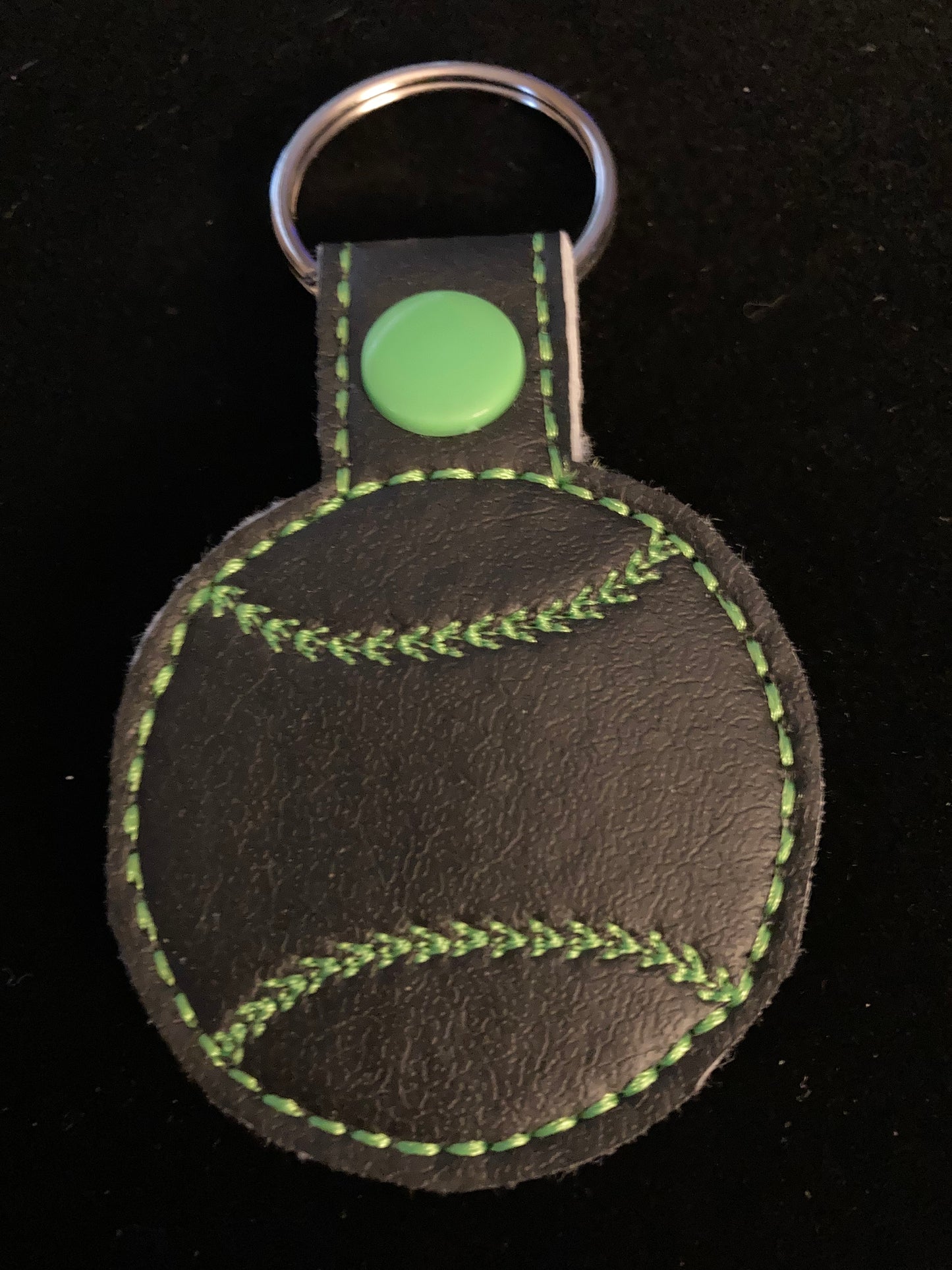 Baseball keychain