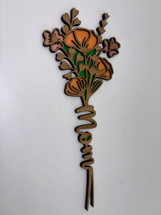 Mom Wood Bouquet ￼