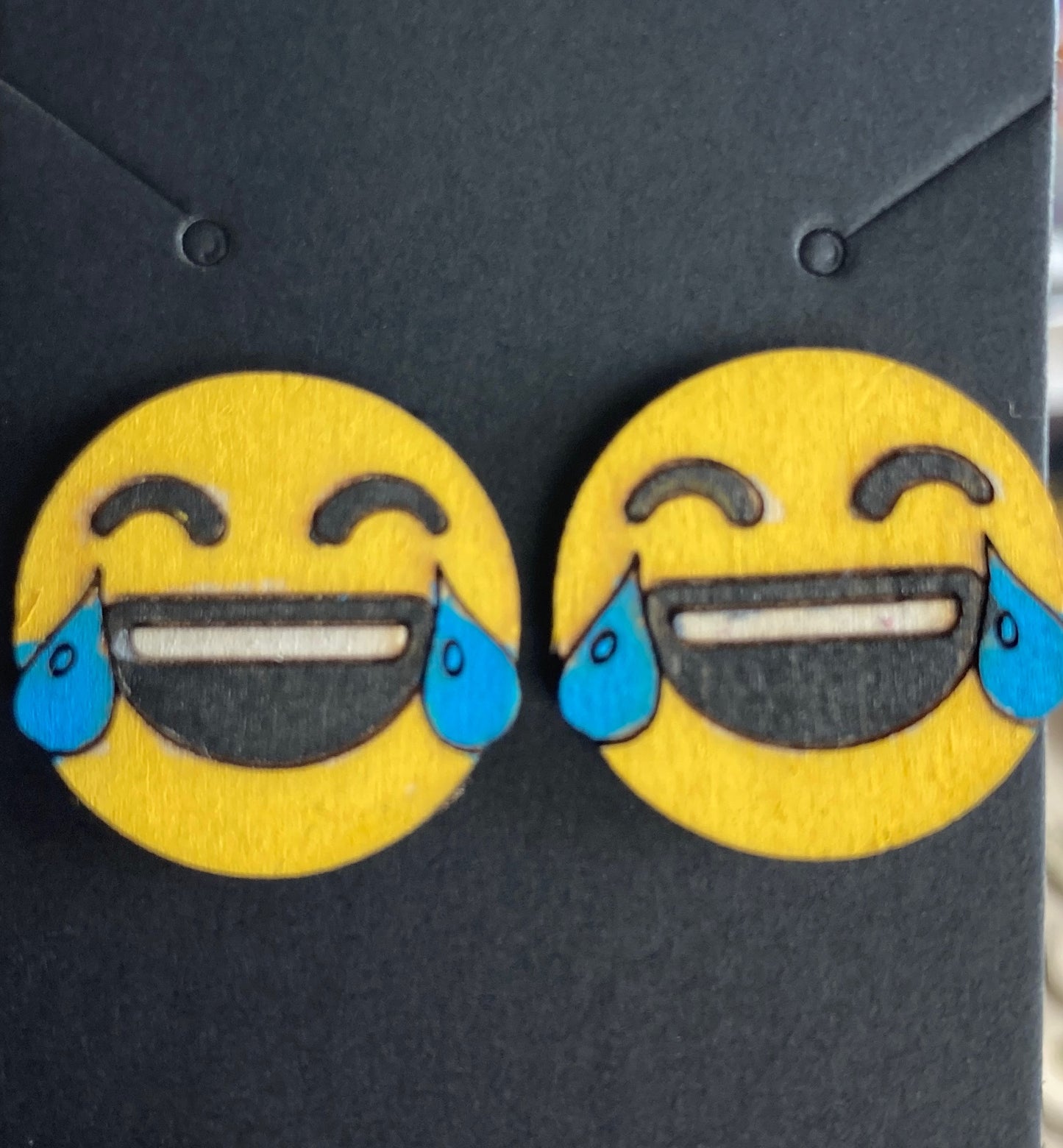 Emoji earrings