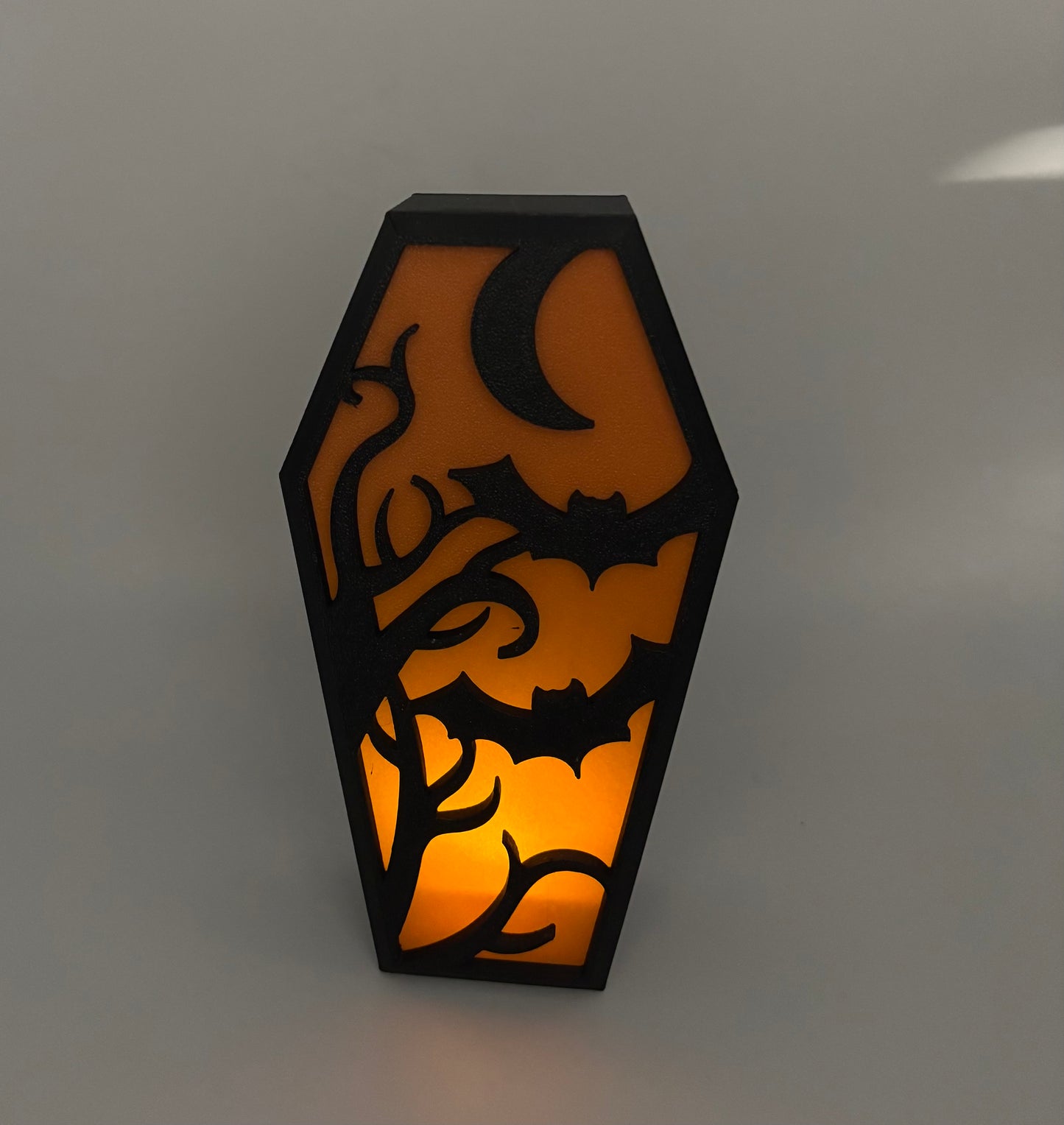 Tea light coffin