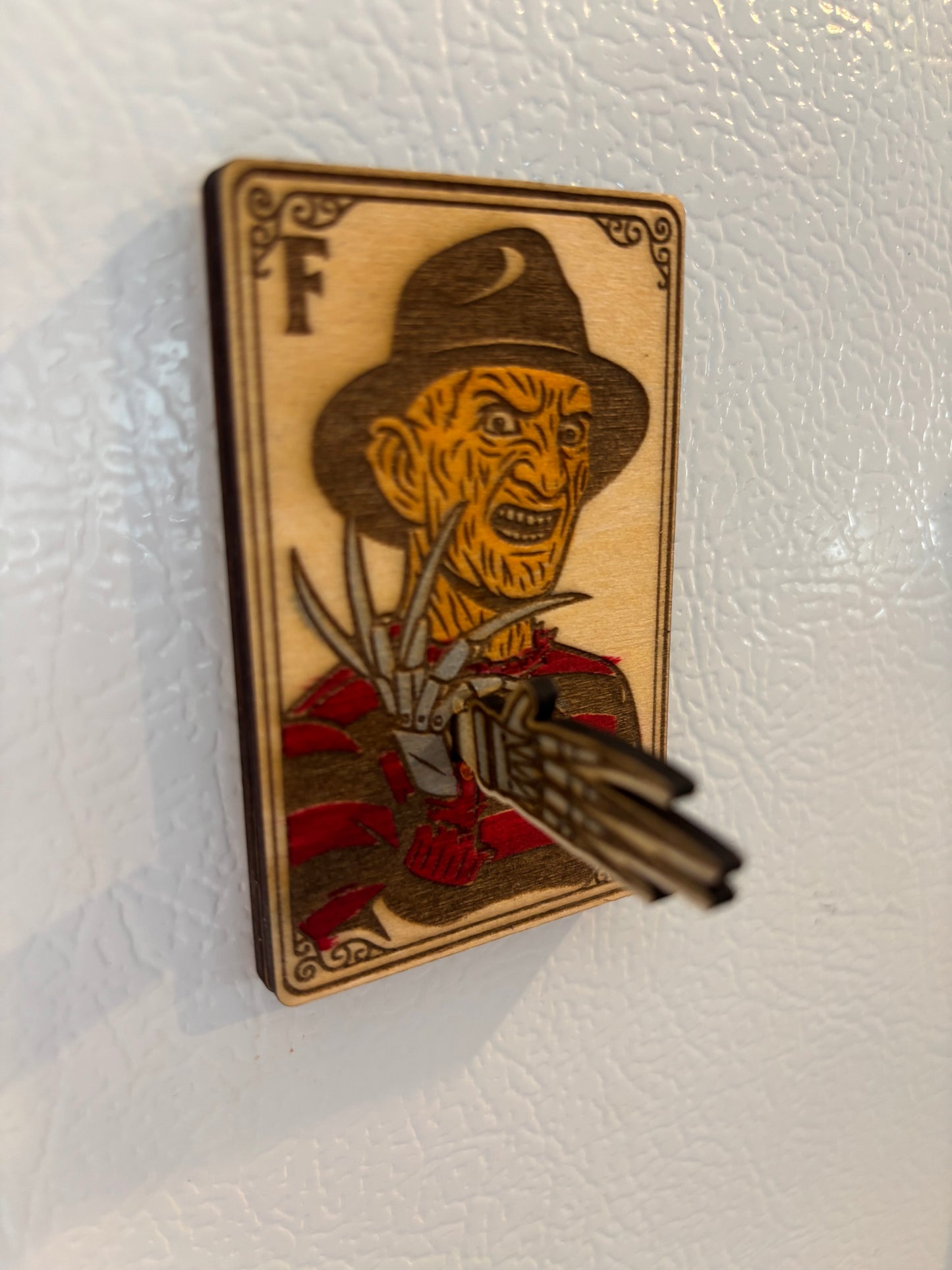 Horror Villain Refrigerator Magnet