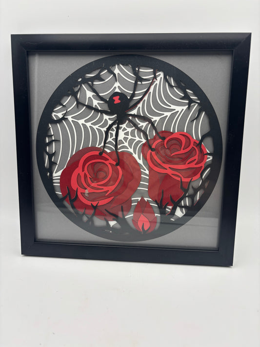 Spider and Roses