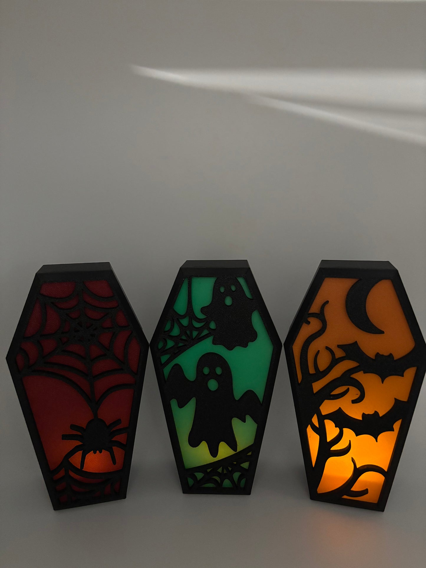 Tea light coffin