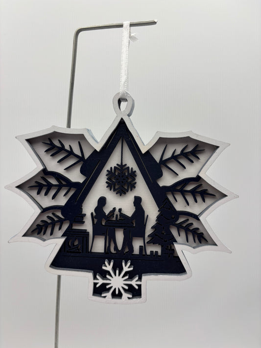 Christmas Dinner ornament