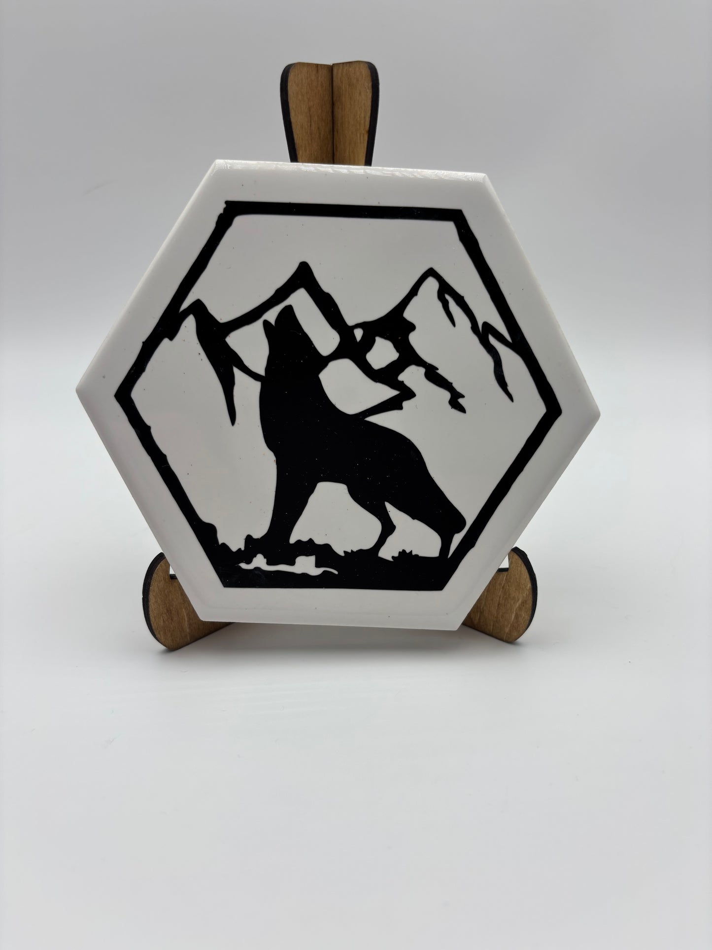 Ceramic tile coasters