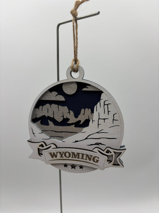 Wyoming ornament