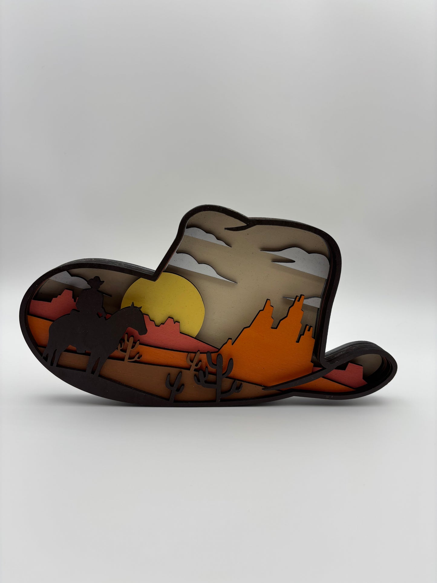 Cowboy Hat wall hanging.