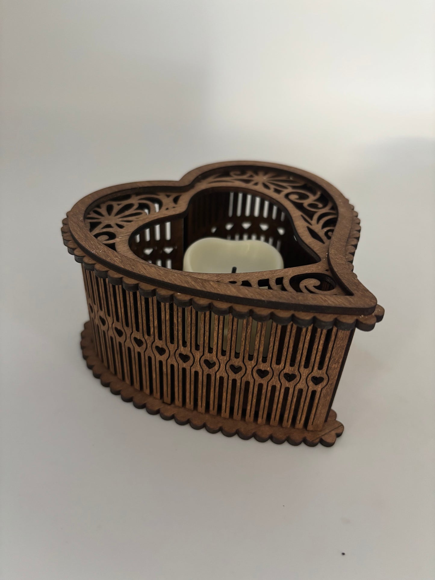 Wooden Votive Holder
