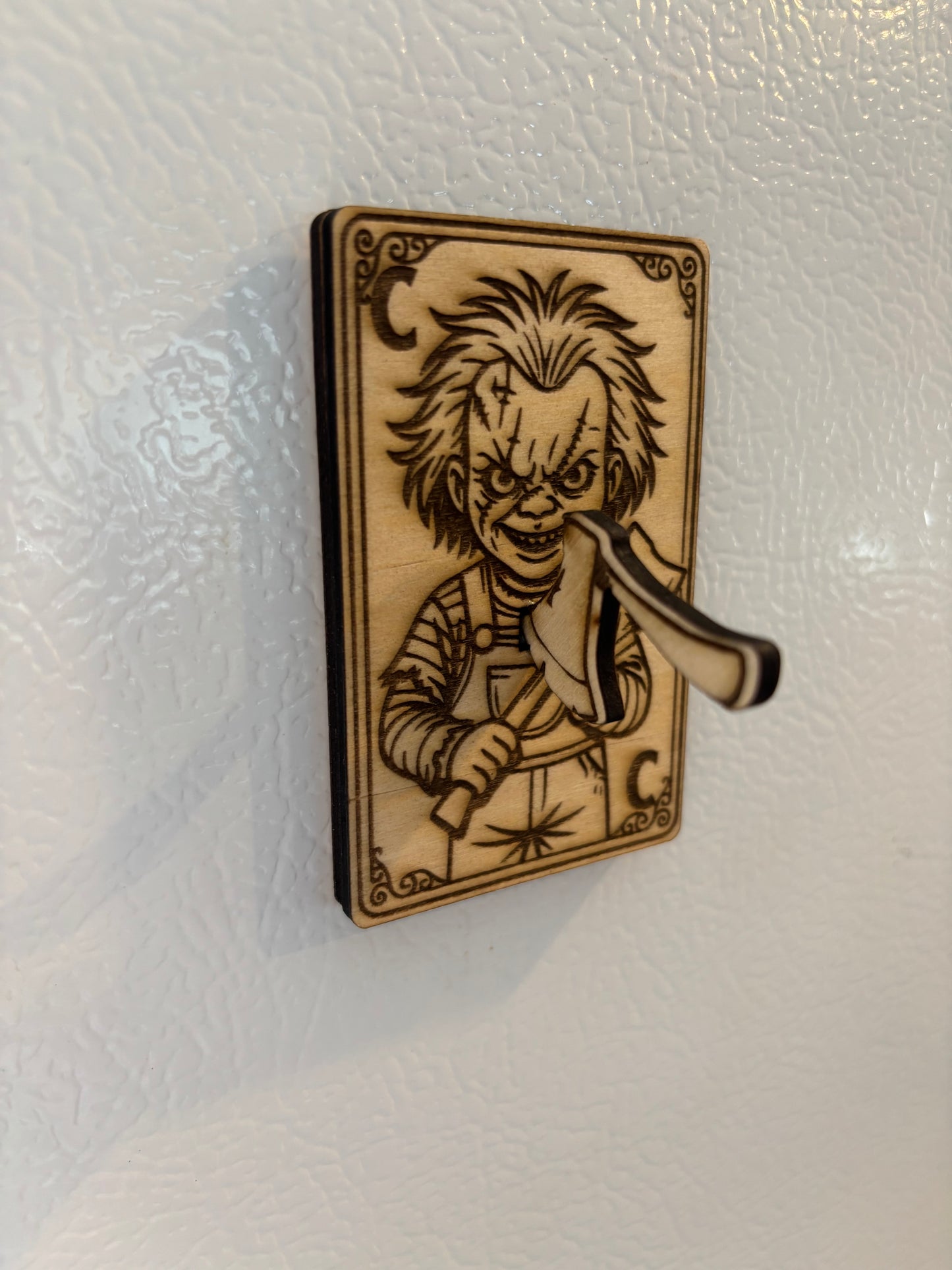 Horror Villain Refrigerator Magnet