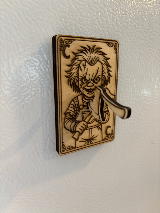 Horror Villain Refrigerator Magnet