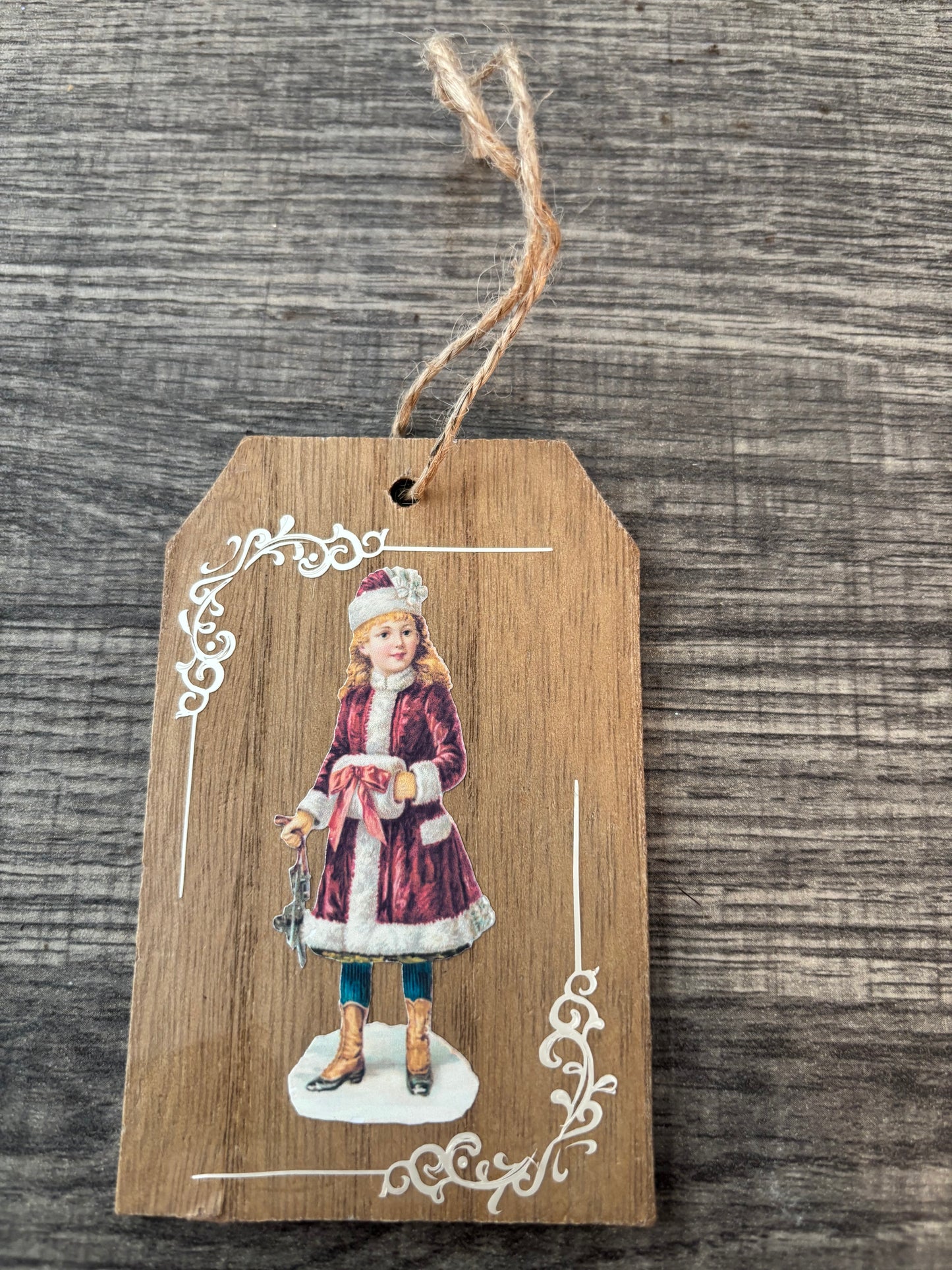 Old fashion ornaments (set)