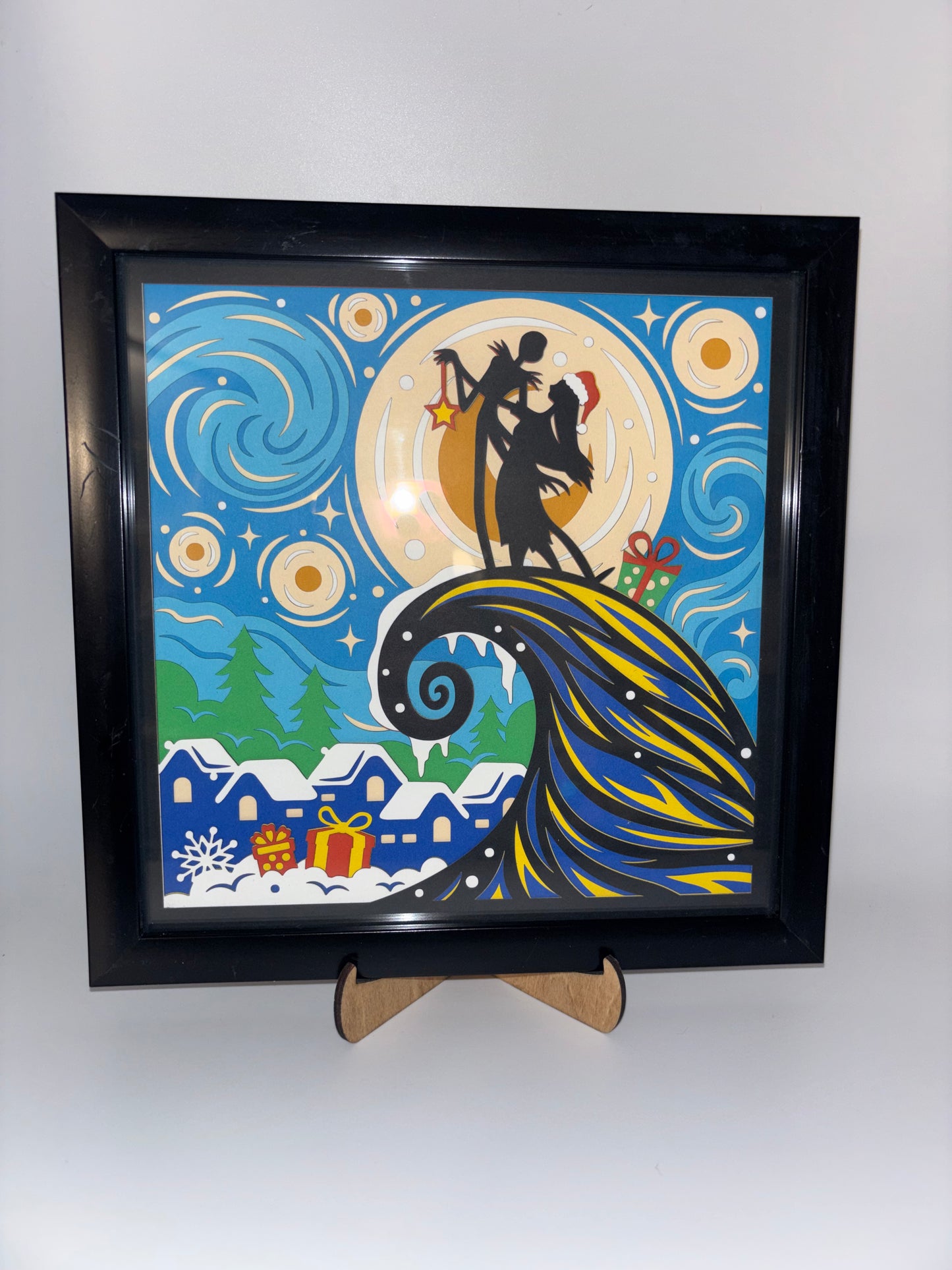 Nightmare Layered Paper Wall Art