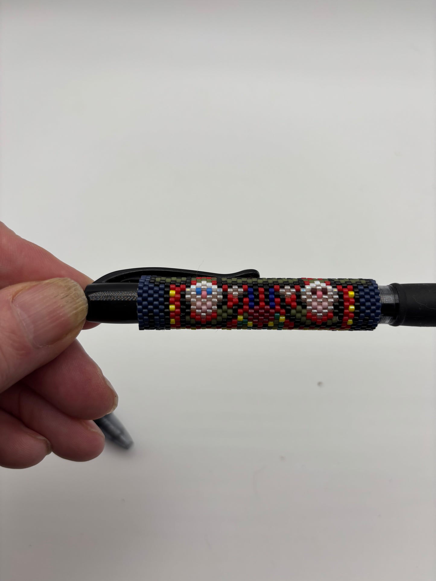 Christmas train pen