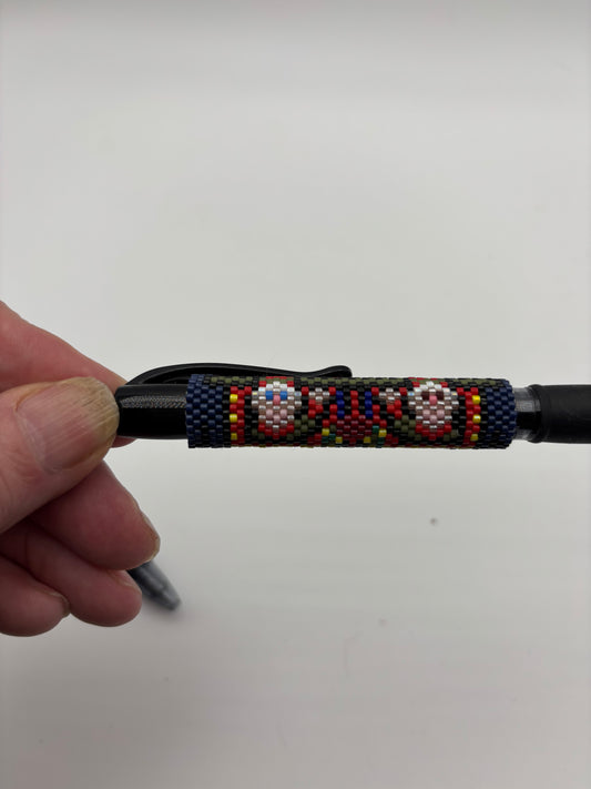 Christmas train pen