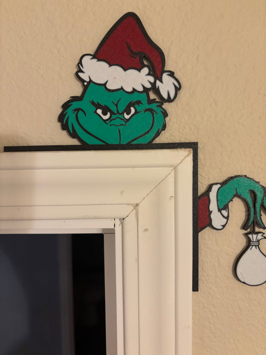 Christmas Door Frame Corner Decoration