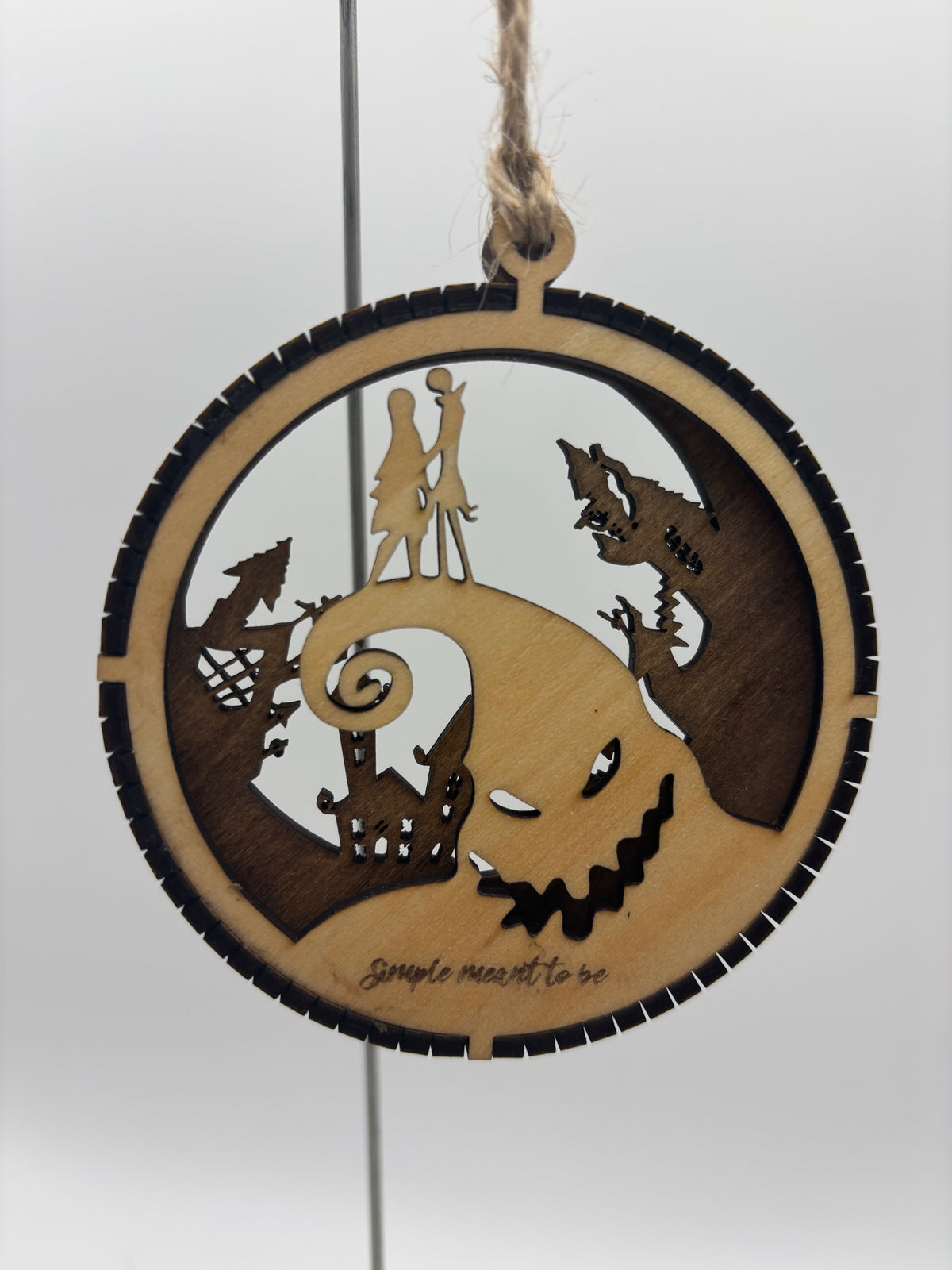 Simple Meant To Be Layered Ornament