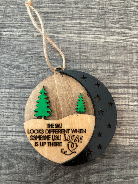 Someone up there ornament