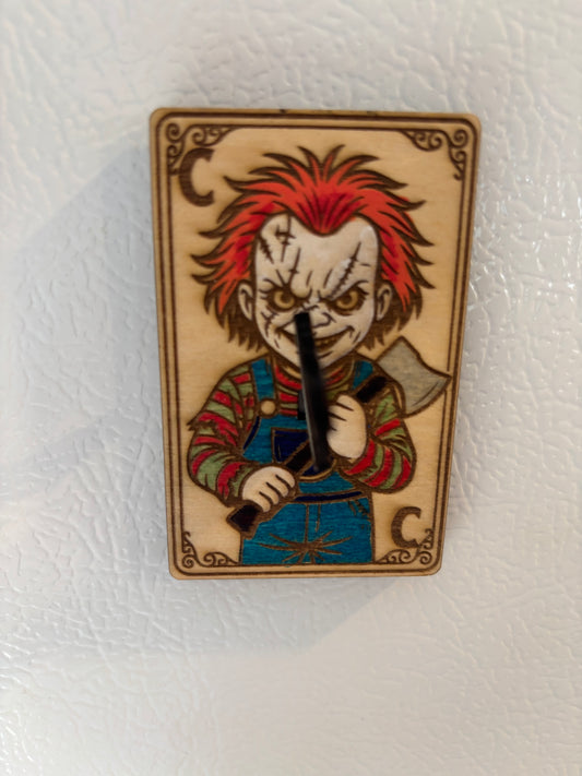 Horror Villain Refrigerator Magnet