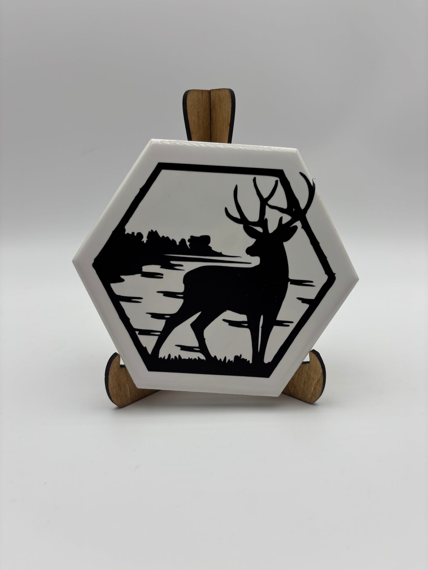 Ceramic tile coasters