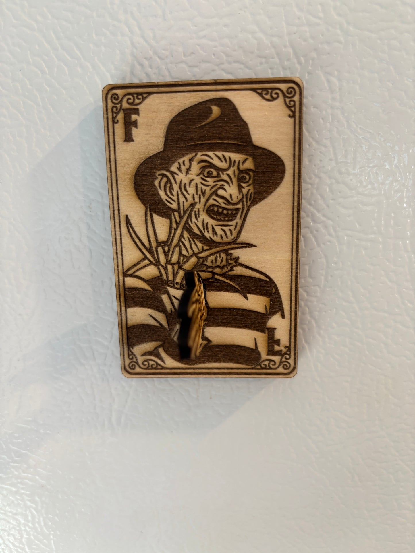 Horror Villain Refrigerator Magnet
