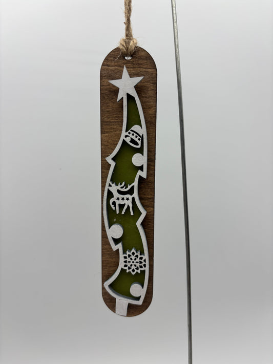 Skinny ornament