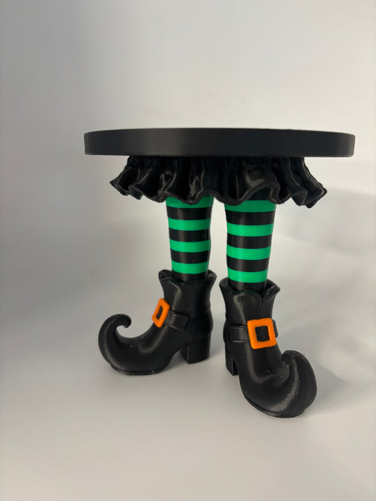 Witch Legs Candle Stand – 3D-Printed Halloween Decor