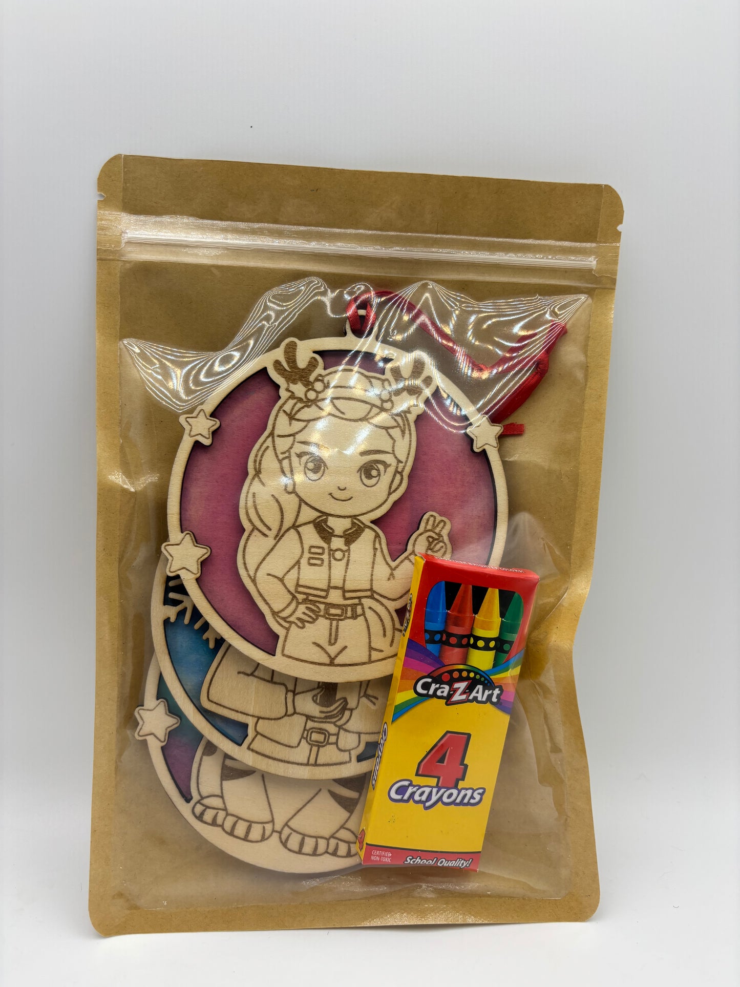 Kids Ornament coloring Kits
