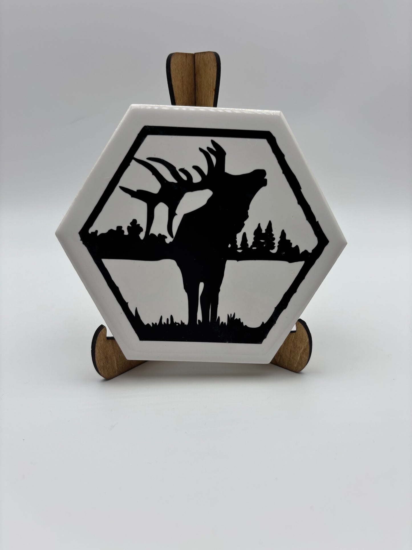 Ceramic tile coasters