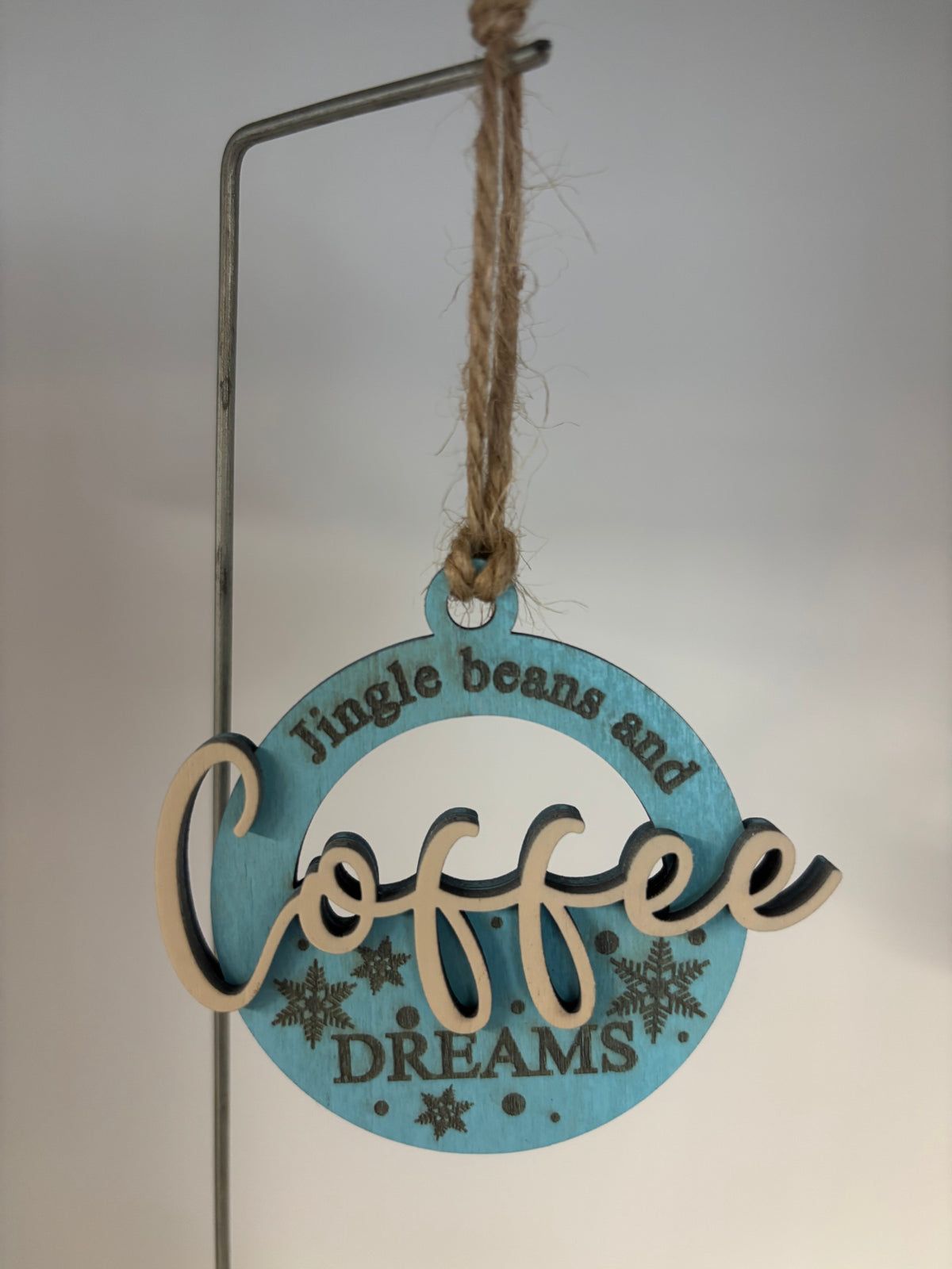 Jungle Beans and Coffee Dreams ornament