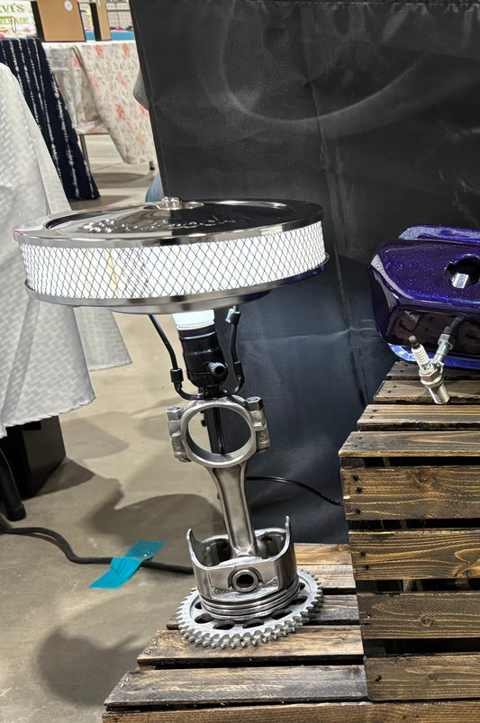 Piston and filter lamp.