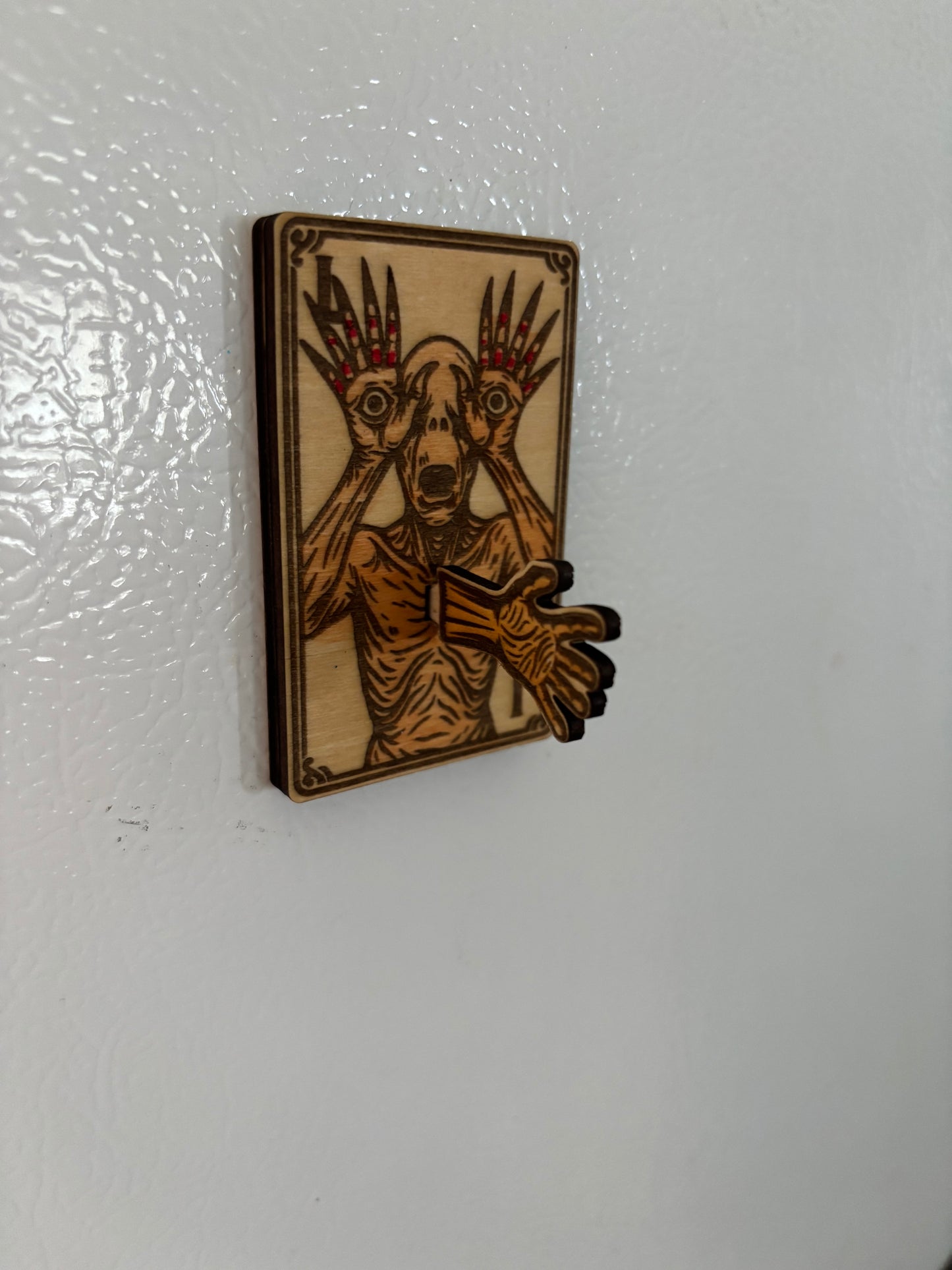 Horror Villain Refrigerator Magnet