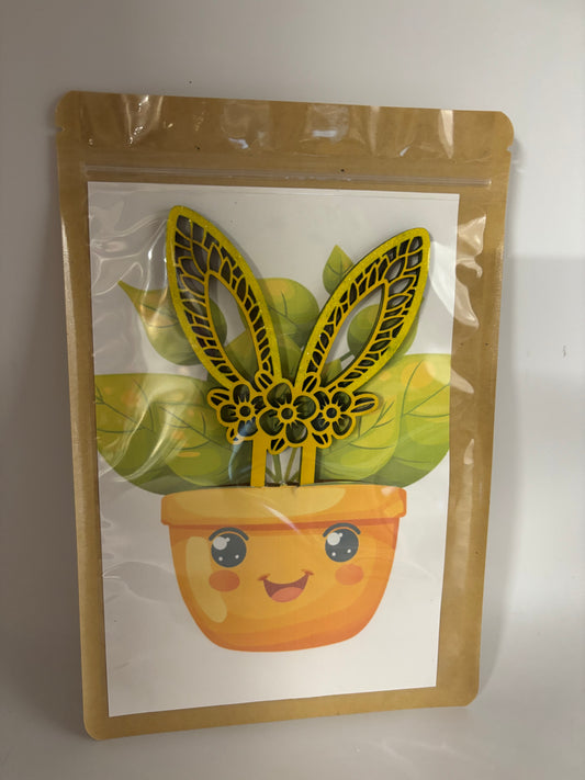 Easter Bunny Ears Plant Buddy