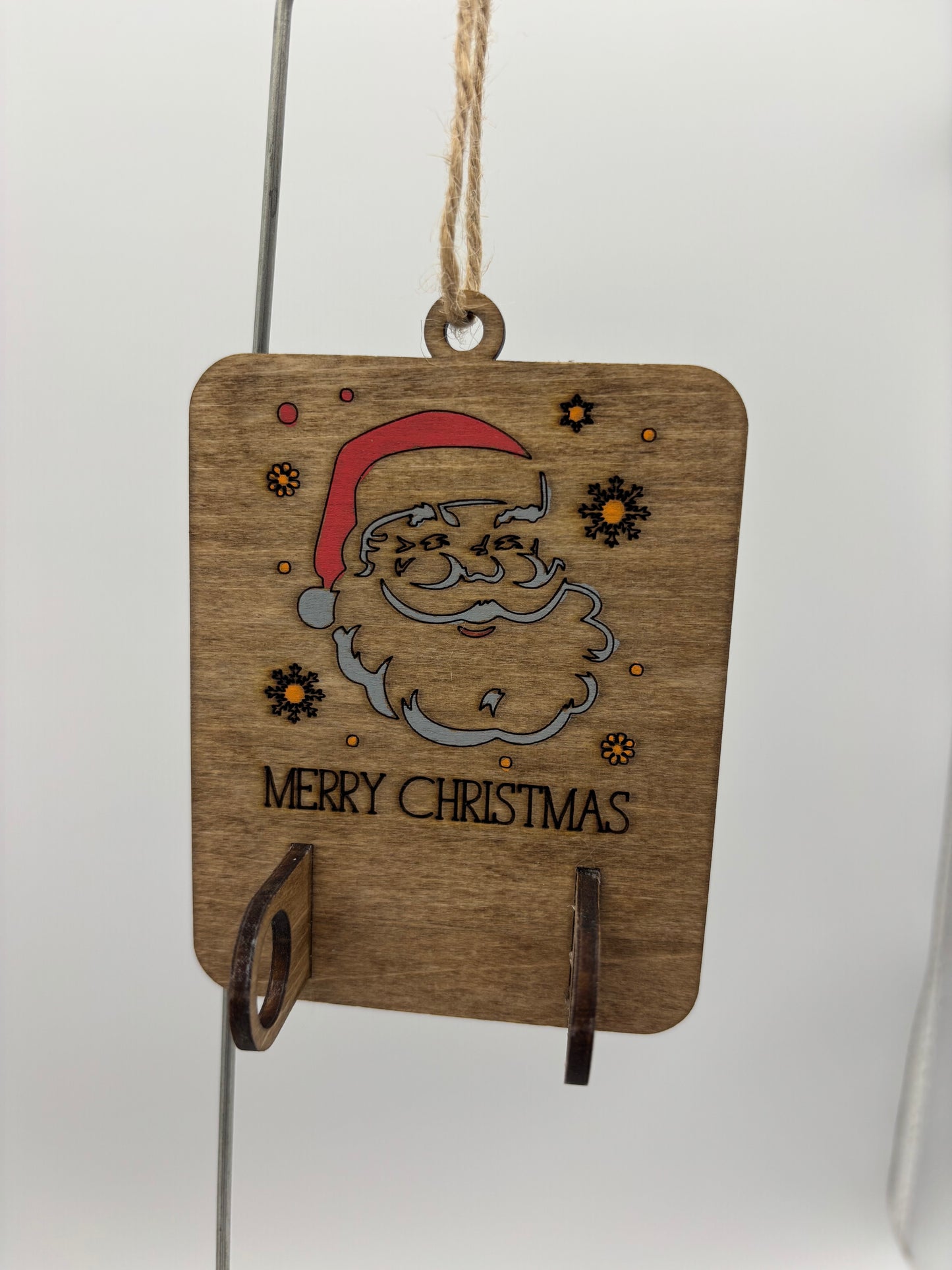 Merry Christmas money holder ornament