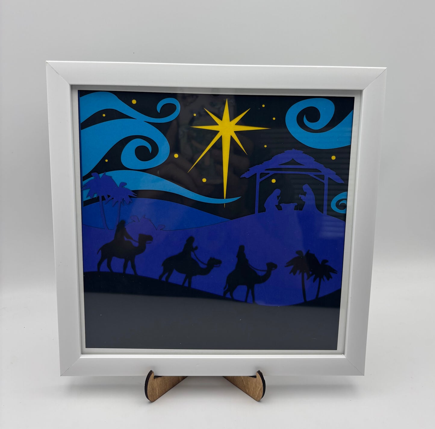 Nativity wall art