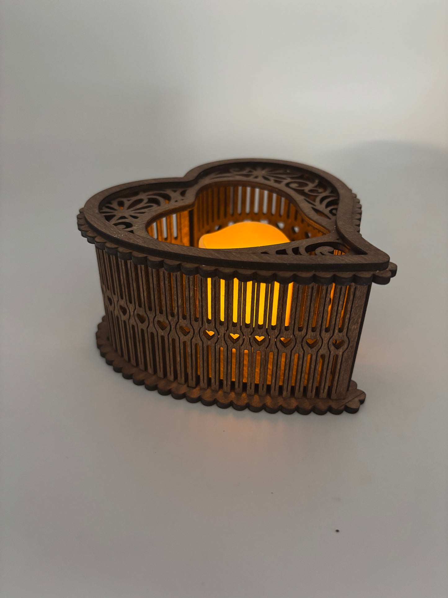 Wooden Votive Holder