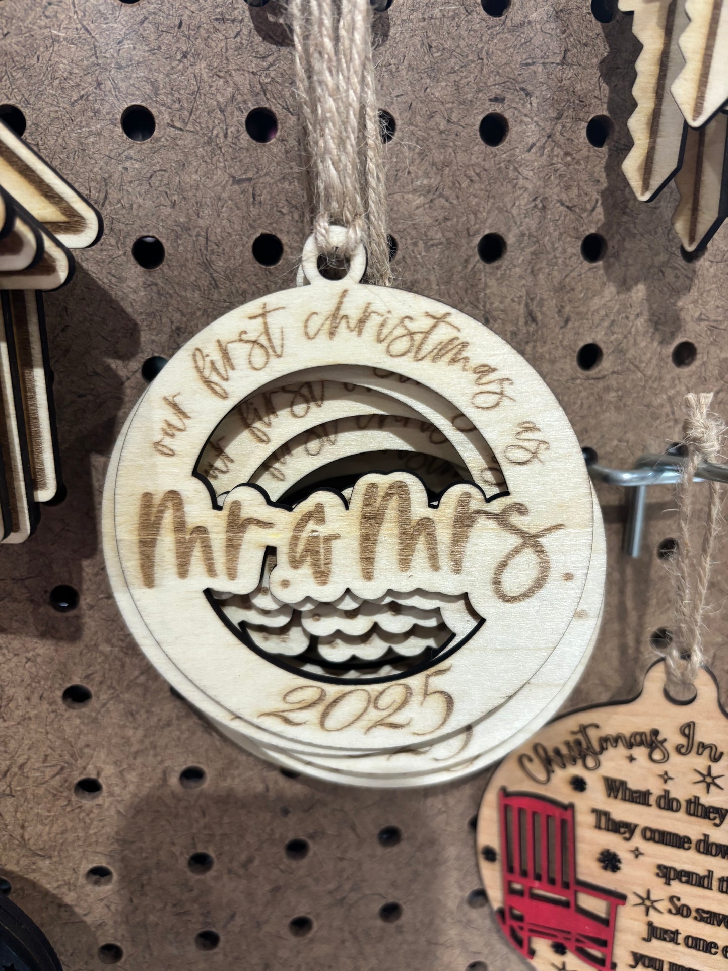 One layer ornaments