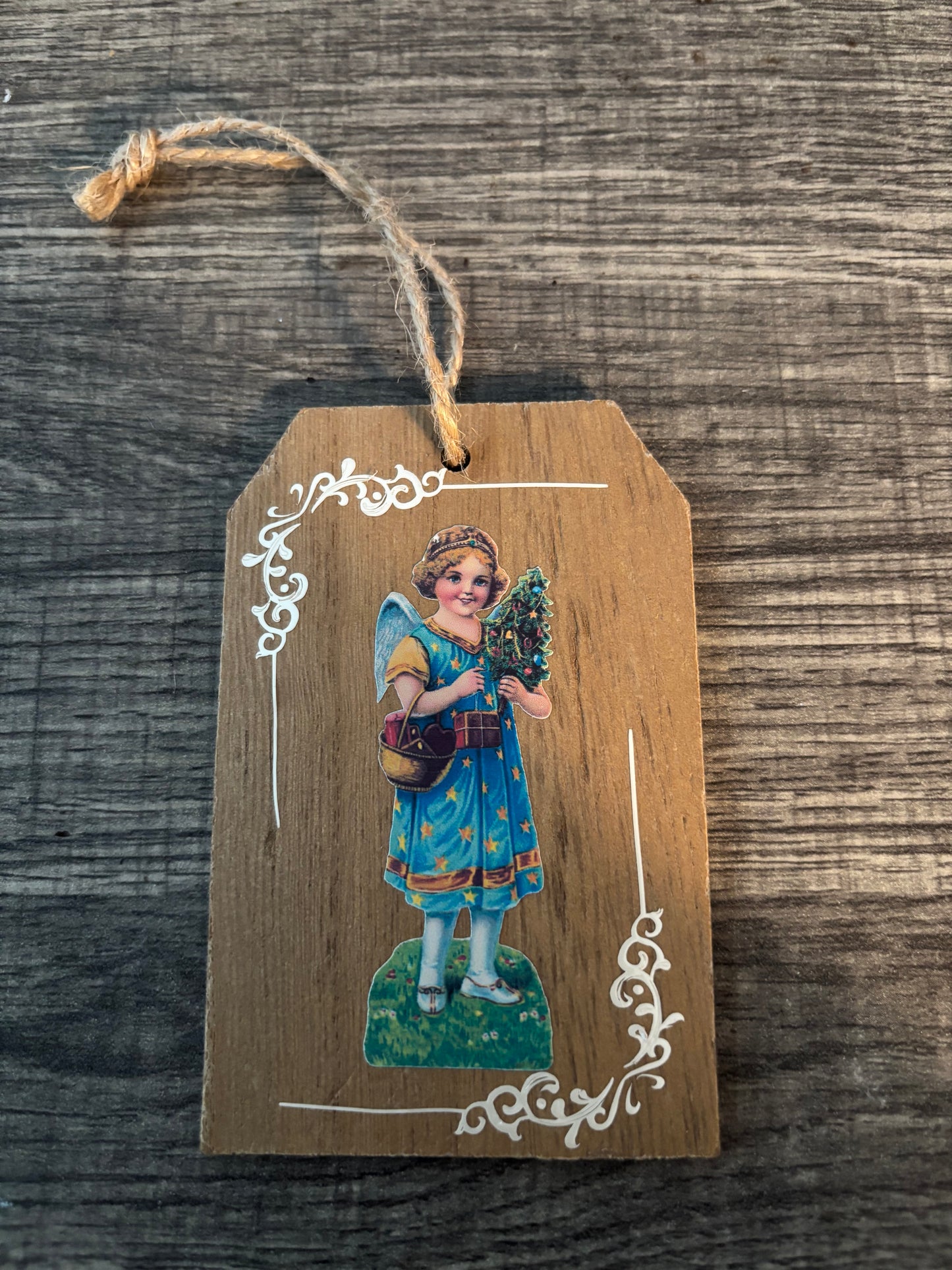 Old fashion ornaments (set)