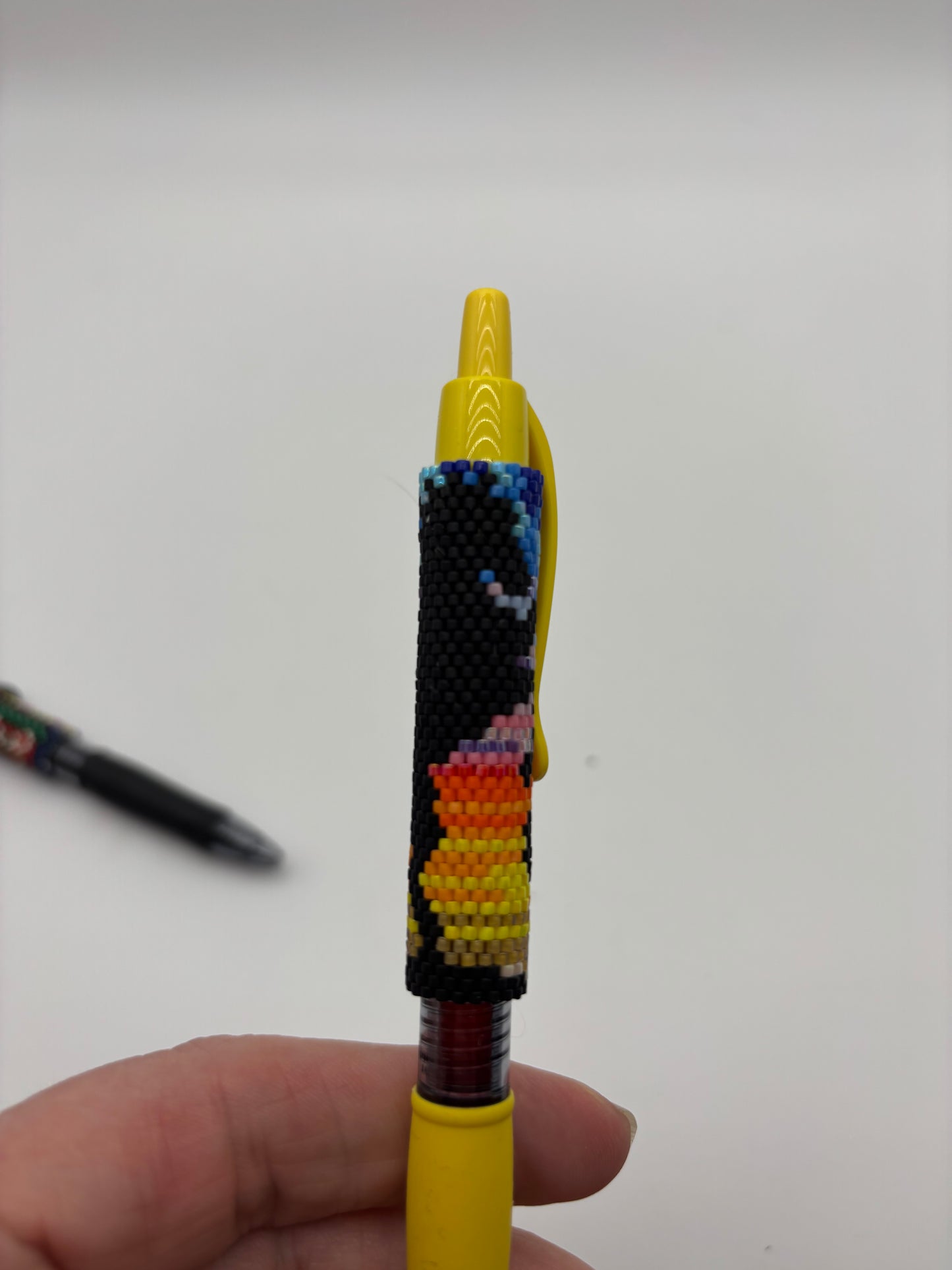 Beaded horse pen