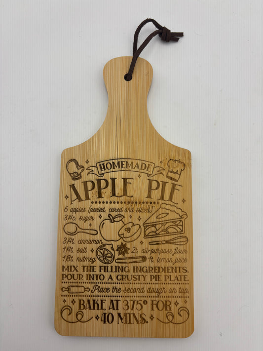 Apple Pie Cutting Board