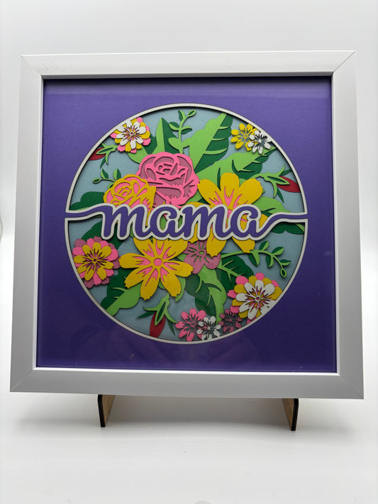Mama layered picture
