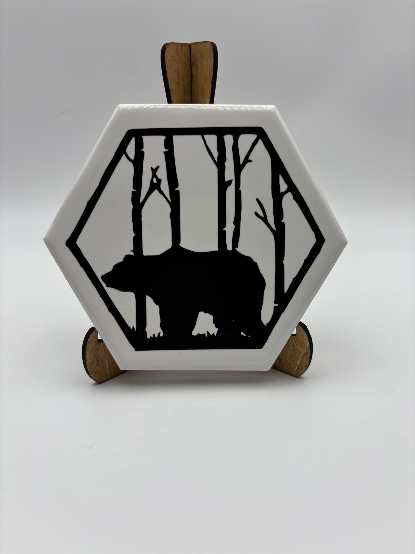 Ceramic tile coasters